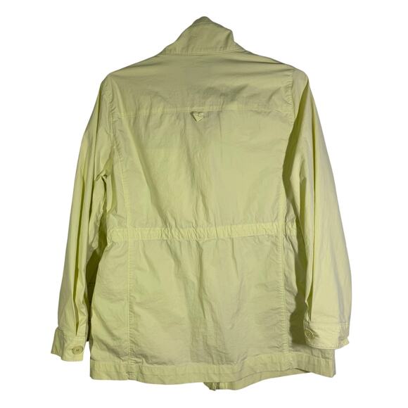 Women's Yellow Banana Republic Lightweight Zip Jacket Size M - Picture 2 of 5